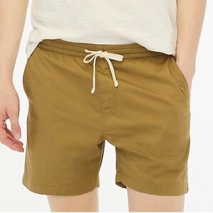 NEW J.Crew Factory Men’s Pull-on Drawstring Dock short 6” size L
